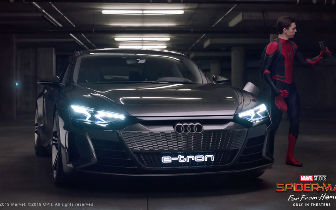 Audi e-tron e Spider-man